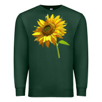 Sports Green sunflower Premium Sweatshirt - LillyAllenDesigns