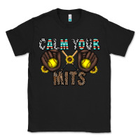 Black calm your mits Classic Tee - CowhideDigitalArt