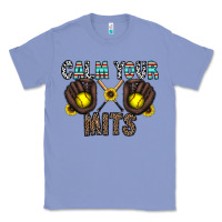 Colony Blue calm your mits Classic Tee - CowhideDigitalArt