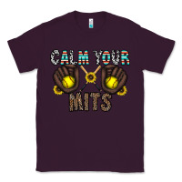 Plum calm your mits Classic Tee - CowhideDigitalArt