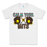 White calm your mits Classic Tee - CowhideDigitalArt
