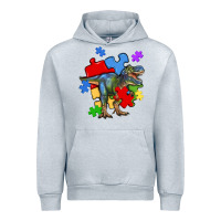 Heather Grey autism t rex Urban Hoodie - Artiststas