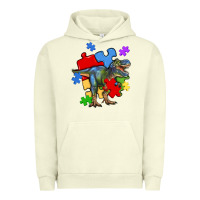 Pigment Pistachio autism t rex Urban Hoodie - Artiststas