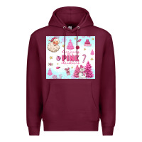Dreaming Of A Pink Christmas Premium Hoodie | Teevron