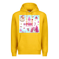 Lemon dreaming of a pink christmas Premium Hoodie - MaliasSmallBusiness