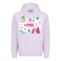 Lilac dreaming of a pink christmas Premium Hoodie - MaliasSmallBusiness