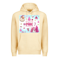 Pina Colada dreaming of a pink christmas Premium Hoodie - MaliasSmallBusiness