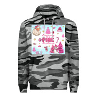 Slate Camo dreaming of a pink christmas Premium Hoodie - MaliasSmallBusiness