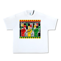 White black independence day juneteenth tumbler Urban Heavy Tee - BarkalooDesign