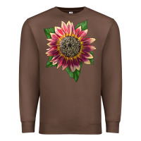 Chestnut crimson blaze sunflower Premium Sweatshirt - LillyAllenDesigns