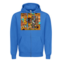 True Royal cross sunflower butterfly Zipper Hoodie - JahusDesignShop