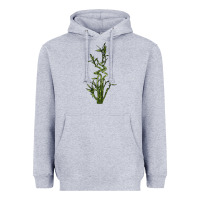 Heather Grey Lucky Bamboo Heavyweight Hoodie - LillyAllenDesigns