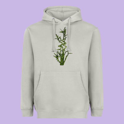 Lucky Bamboo Heavyweight Hoodie Designed By Lillyallendesigns