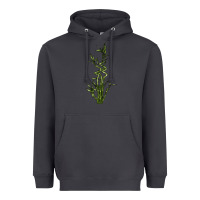 Smoke Lucky Bamboo Heavyweight Hoodie - LillyAllenDesigns