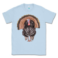 Dusty Blue turkey Classic Tee - FaDigitalArtStudio