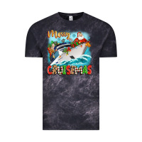 Cloud Black merry cruisemas Vintage Tee - Zillion Design Studio