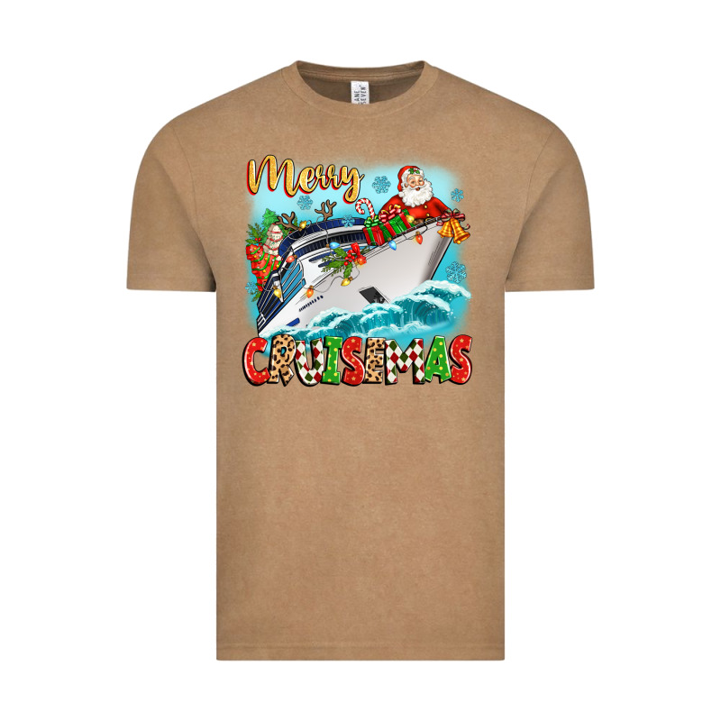 Merry Cruisemas Vintage Tee by Zillion Design Studio | Teevron
