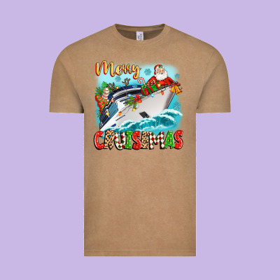 Merry Cruisemas Vintage Tee Designed By Zillion Design Studio
