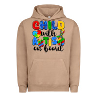 Pigment Burro child with autism on board Urban Hoodie - Artiststas