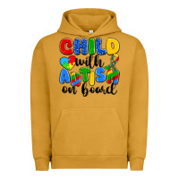 Pigment Peanut Butter child with autism on board Urban Hoodie - Artiststas