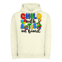 Pigment Pistachio child with autism on board Urban Hoodie - Artiststas
