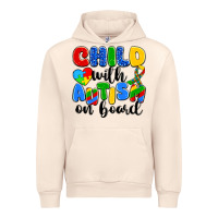 Child With Autism On Board Urban Hoodie | Teevron