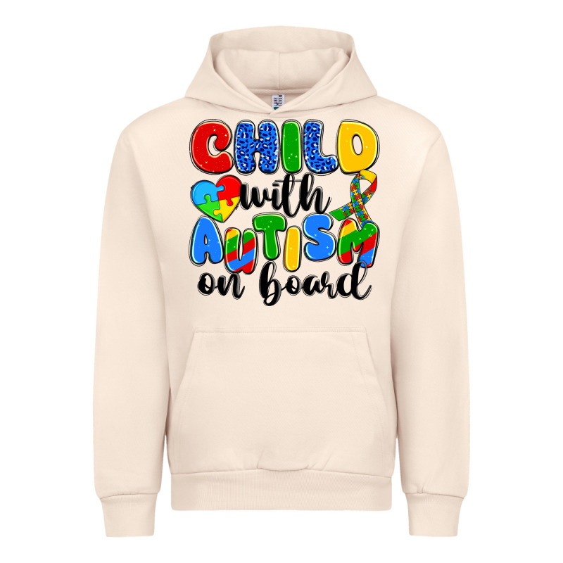 Child With Autism On Board Urban Hoodie by Artiststas | Teevron