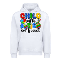 White child with autism on board Urban Hoodie - Artiststas