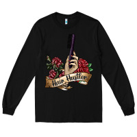 Black hair hustler 4 Long Sleeve Tee - SublimationCraftShop