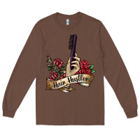 Chestnut hair hustler 4 Long Sleeve Tee - SublimationCraftShop