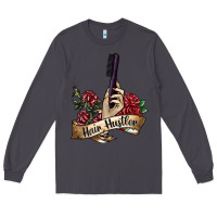 Smoke hair hustler 4 Long Sleeve Tee - SublimationCraftShop