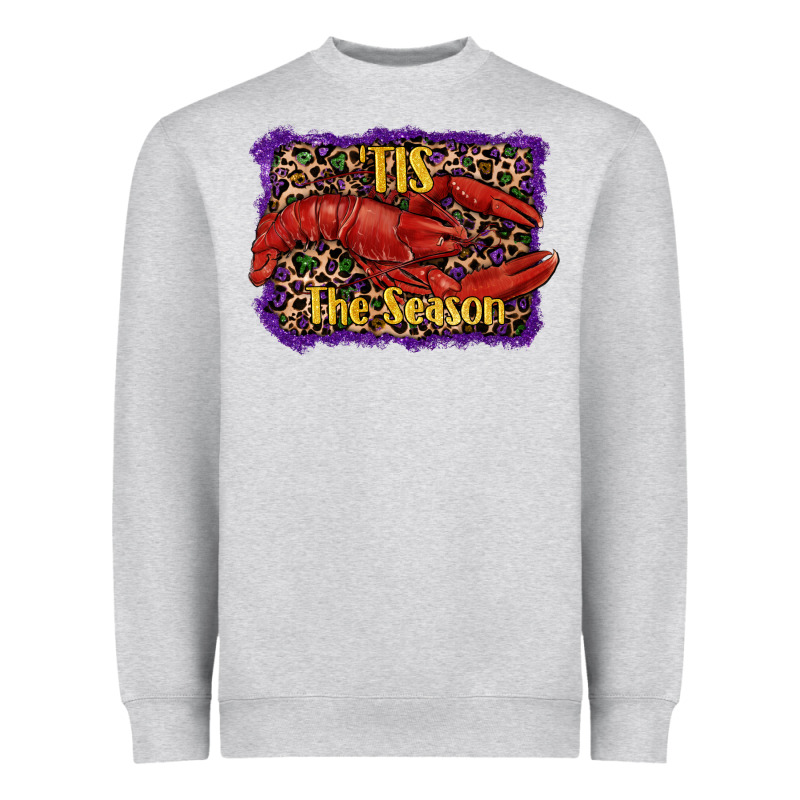 Mardi Gras Tis The Season Lobster Heavyweight Sweatshirt by RanaPortraitStore | Teevron