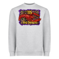 Heather Grey Mardi Gras Tis The Season Lobster Heavyweight Sweatshirt - RanaPortraitStore
