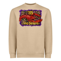 Mushroom Mardi Gras Tis The Season Lobster Heavyweight Sweatshirt - RanaPortraitStore