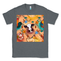 Charcoal Heather western farm animals seamless pattern Classic Tee - BundleAndBundleShop