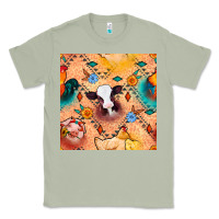 Matcha western farm animals seamless pattern Classic Tee - BundleAndBundleShop