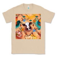 Mushroom western farm animals seamless pattern Classic Tee - BundleAndBundleShop