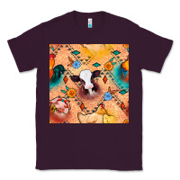 Plum western farm animals seamless pattern Classic Tee - BundleAndBundleShop