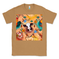 Toasted Coconut western farm animals seamless pattern Classic Tee - BundleAndBundleShop