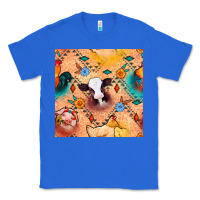 True Royal western farm animals seamless pattern Classic Tee - BundleAndBundleShop