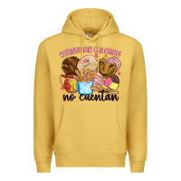 Antique Gold christmas calories no cuentan Premium Hoodie - MaliasSmallBusiness