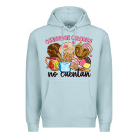 Blue Mist christmas calories no cuentan Premium Hoodie - MaliasSmallBusiness