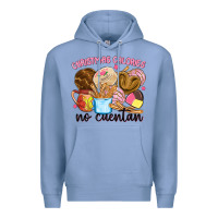 Colony Blue christmas calories no cuentan Premium Hoodie - MaliasSmallBusiness
