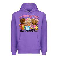 Purple christmas calories no cuentan Premium Hoodie - MaliasSmallBusiness