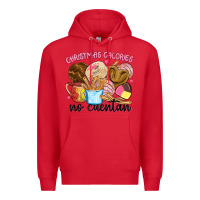 Red christmas calories no cuentan Premium Hoodie - MaliasSmallBusiness