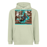 Matcha western rodeo bullfighter serape leopards turquoise's gliterrs Heavyweight Hoodie - BarkalooDesign