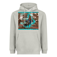 Moon Dust western rodeo bullfighter serape leopards turquoise's gliterrs Heavyweight Hoodie - BarkalooDesign