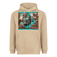 Mushroom western rodeo bullfighter serape leopards turquoise's gliterrs Heavyweight Hoodie - BarkalooDesign