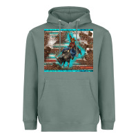 Sage western rodeo bullfighter serape leopards turquoise's gliterrs Heavyweight Hoodie - BarkalooDesign
