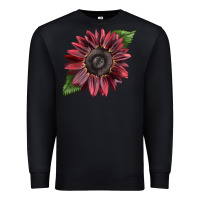 Black chocolate sunflower Premium Sweatshirt - LillyAllenDesigns